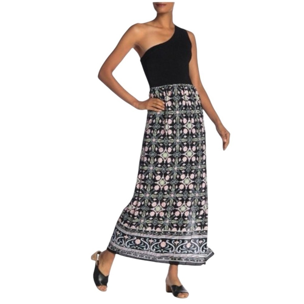 Rachel Rachel Roy One Shoulder Floral Maxi Dress - Picture 3 of 13